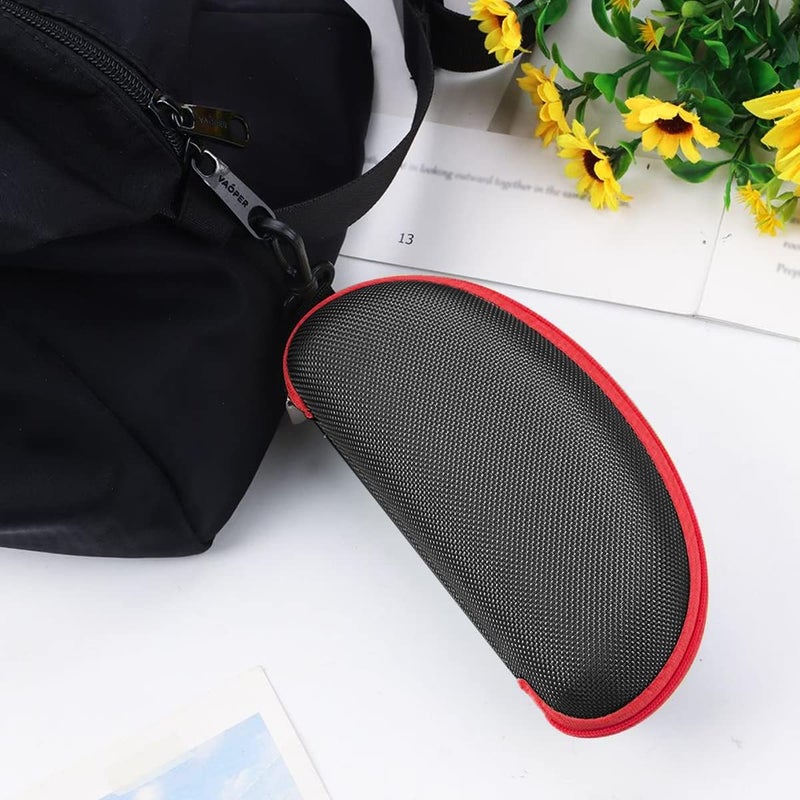 SteelFever 3pcs Zipper Hard Shell Sunglasses Case and Eyeglasses Case Portable Travel Glasses Case with Plastic Hook - Image 5